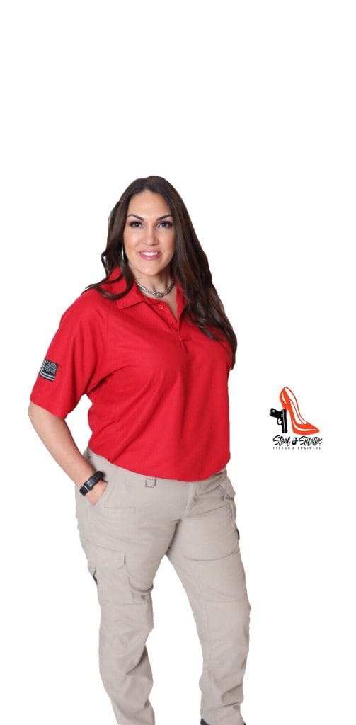 Amy Lucas, founder of Steel and Stilettos Firearm Training