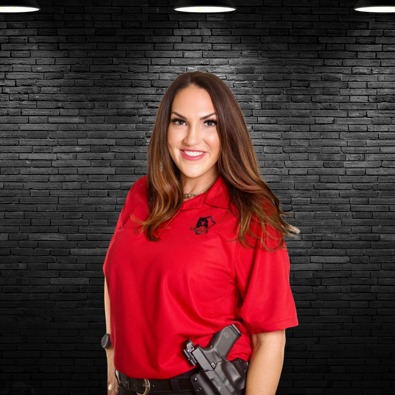 Amy Lucas, founder of Steel & Stilettos Firearm Training